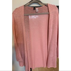 H&M : Lightweight pink cardigan